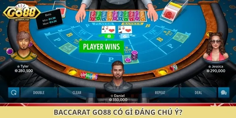 Baccarat Go88 có gì đáng chú ý?