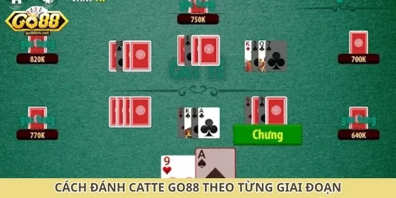 Cách đánh catte Go88 theo từng giai đoạn
