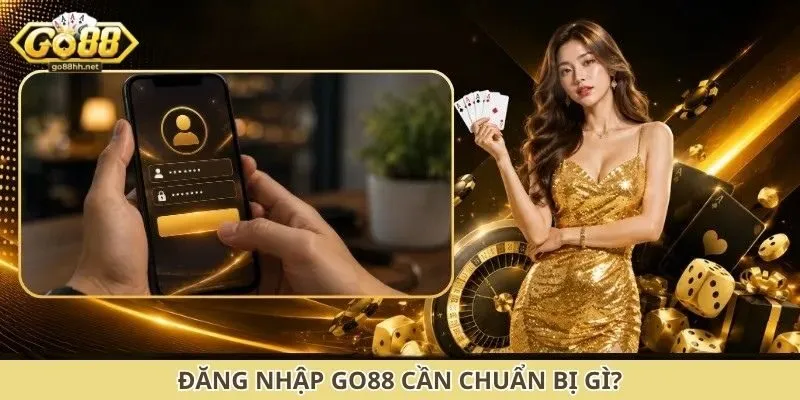 Đăng nhập Go88 cần chuẩn bị gì?